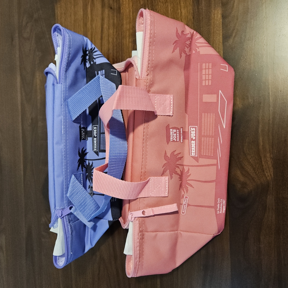 Trader Joe's mini tote bags (pair)